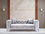 Atelier Del Sofa Como - Sofá de 2 plazas Gris claro